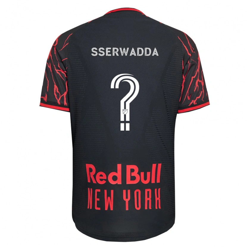 Danxen Women Steven Sserwadda #0 Red Black White Home Jersey 2026/27 T-Shirt