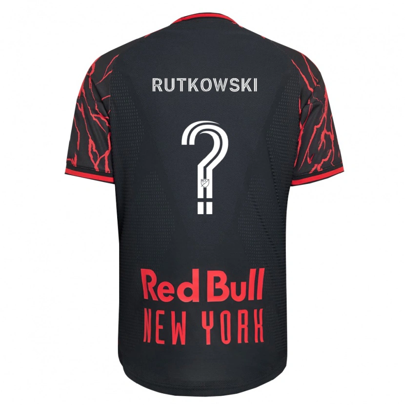 Danxen Women Alan Rutkowski #0 Red Black White Home Jersey 2026/27 T-Shirt