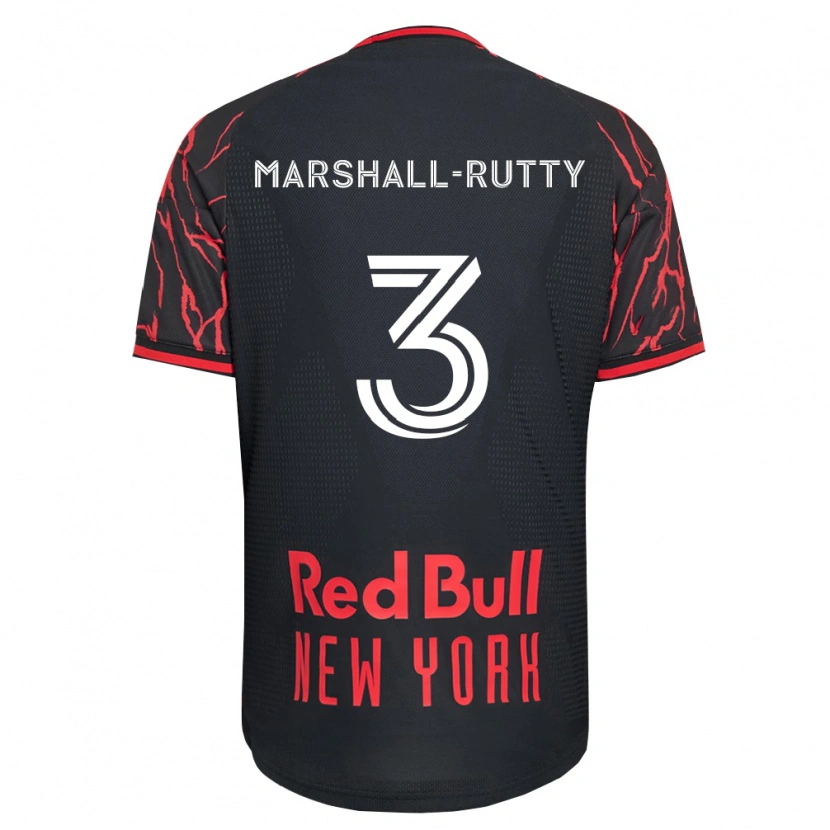 Danxen Women Jahkeele Marshall-Rutty #3 Red Black White Home Jersey 2026/27 T-Shirt