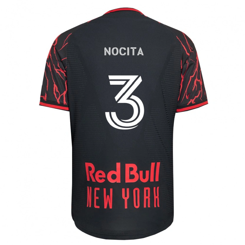 Danxen Women Matthew Nocita #3 Red Black White Home Jersey 2026/27 T-Shirt