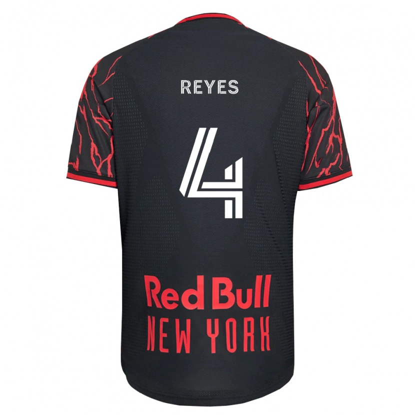Danxen Women Andrés Reyes #4 Red Black White Home Jersey 2026/27 T-Shirt