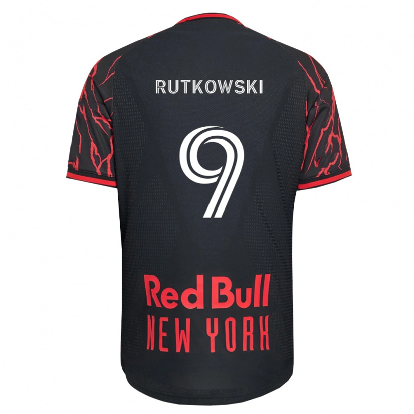 Danxen Women David Rutkowski #9 Red Black White Home Jersey 2026/27 T-Shirt
