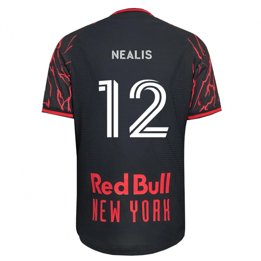 Danxen Women Dylan Nealis #12 Red Black White Home Jersey 2026/27 T-Shirt