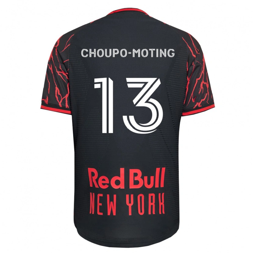 Danxen Women Eric-Maxim Choupo-Moting #13 Red Black White Home Jersey 2026/27 T-Shirt