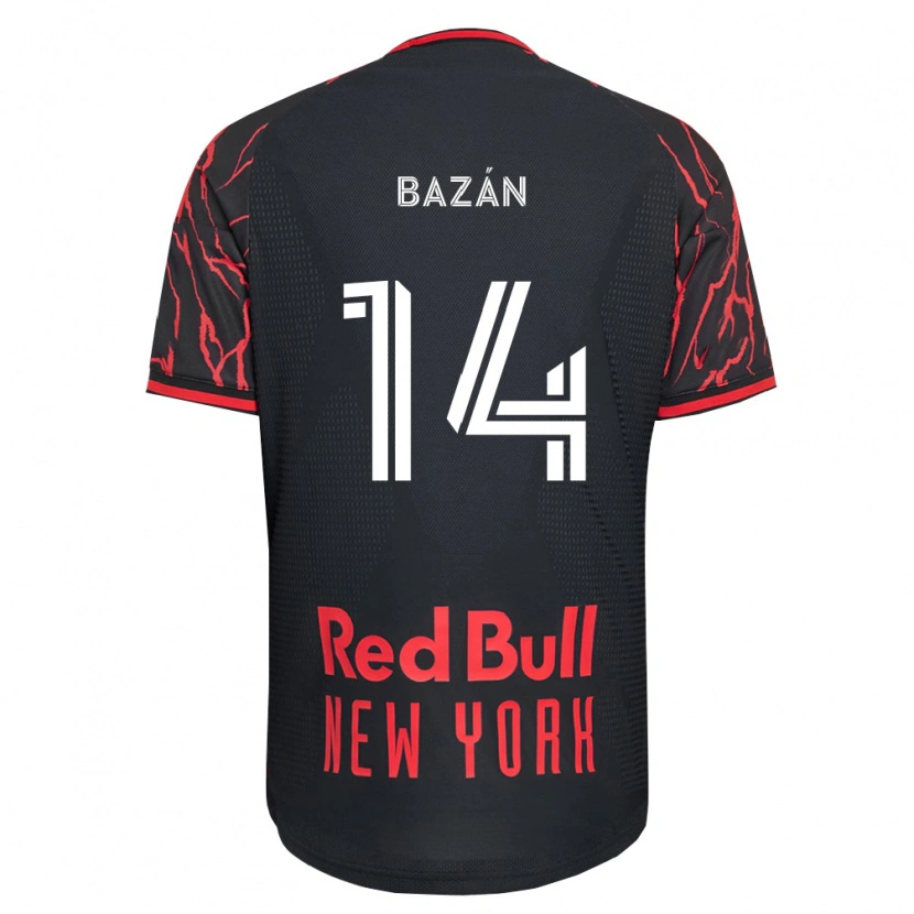 Danxen Women Julián Bazán #14 Red Black White Home Jersey 2026/27 T-Shirt