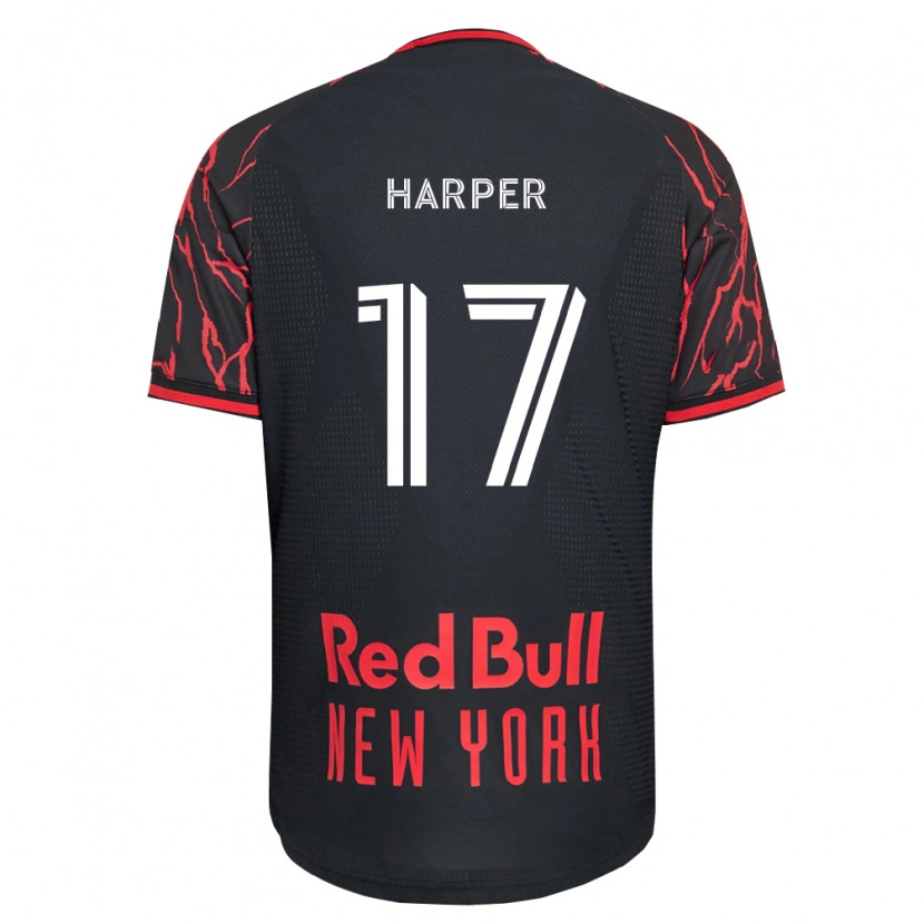 Danxen Women Cameron Harper #17 Red Black White Home Jersey 2026/27 T-Shirt