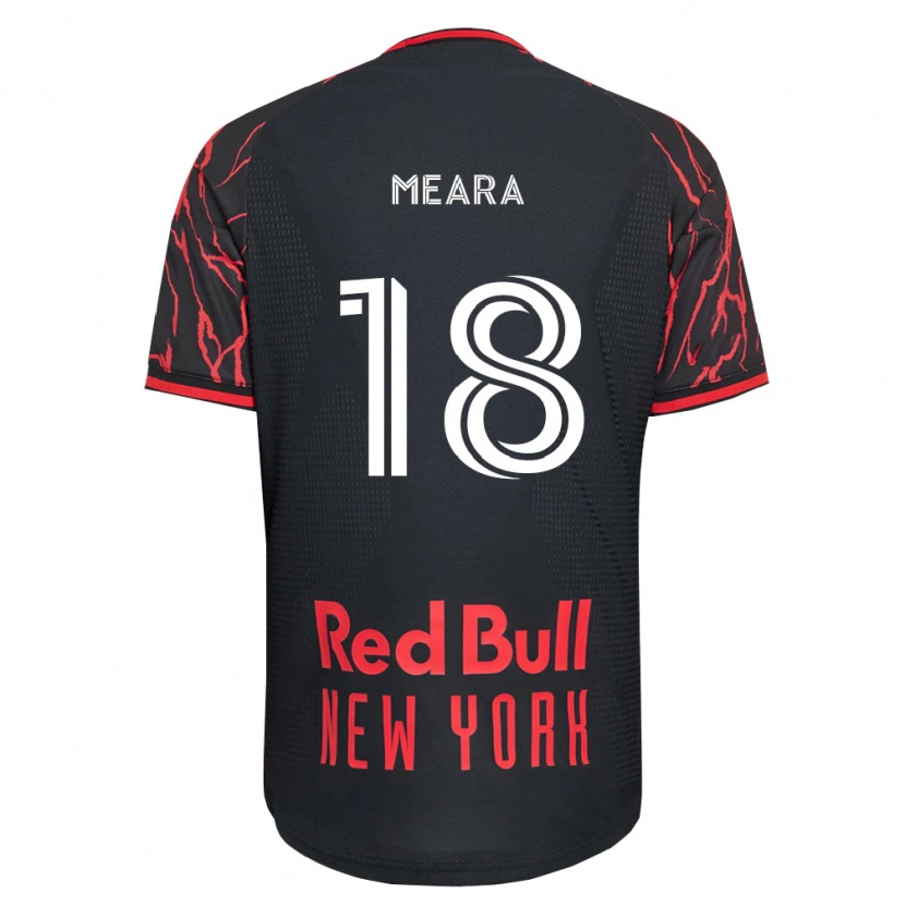 Danxen Women Ryan Meara #18 Red Black White Home Jersey 2026/27 T-Shirt