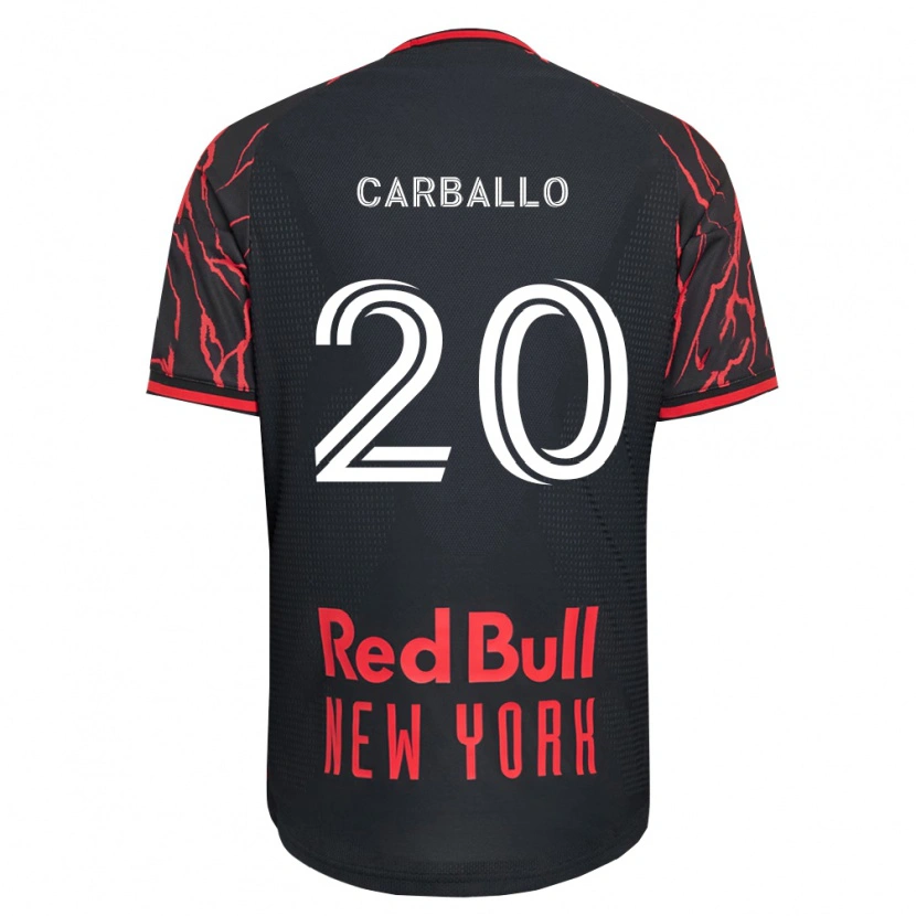 Danxen Women Felipe Carballo #20 Red Black White Home Jersey 2026/27 T-Shirt