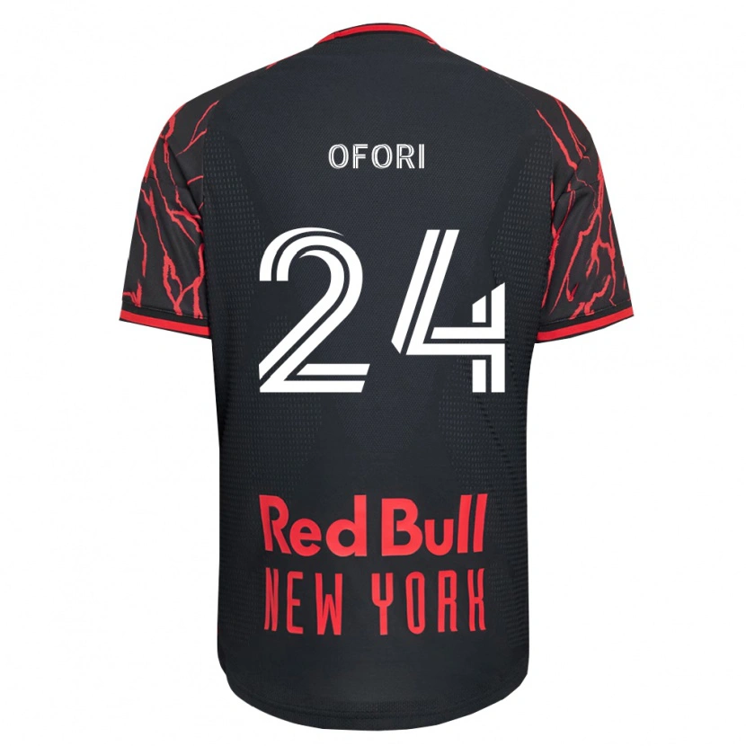 Danxen Women Curtis Ofori #24 Red Black White Home Jersey 2026/27 T-Shirt