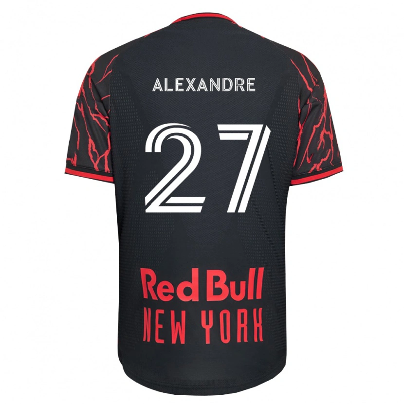 Danxen Women Davi Alexandre #27 Red Black White Home Jersey 2026/27 T-Shirt
