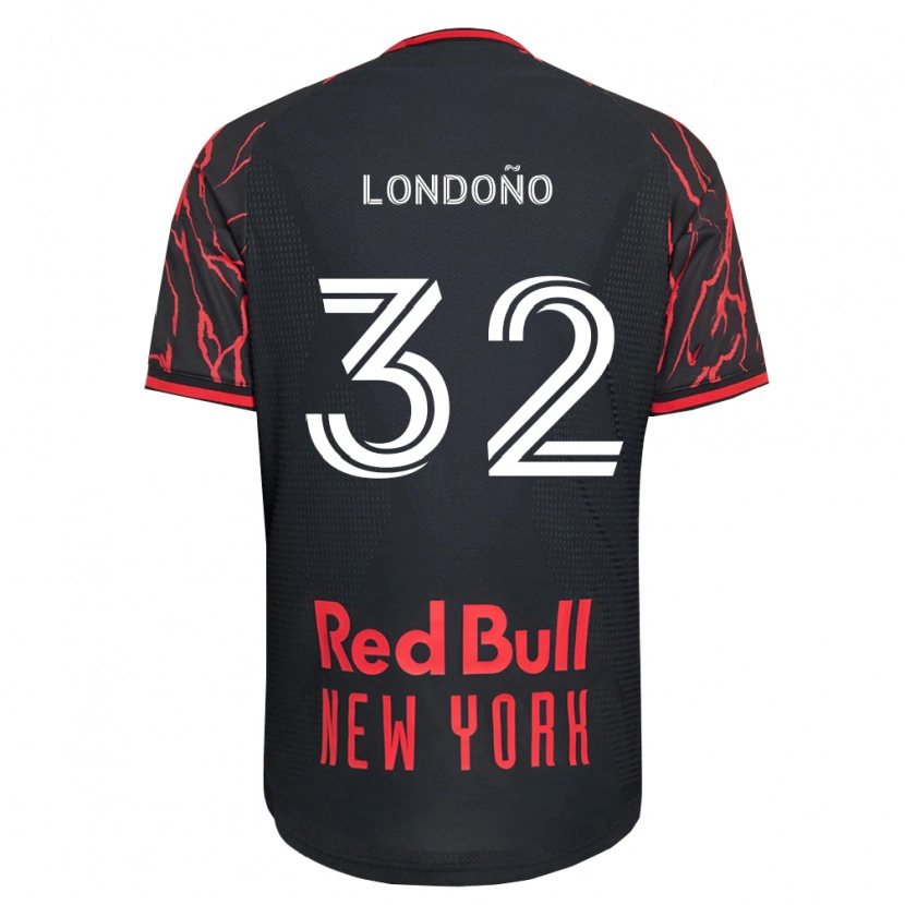 Danxen Women Erick Londoño #32 Red Black White Home Jersey 2026/27 T-Shirt