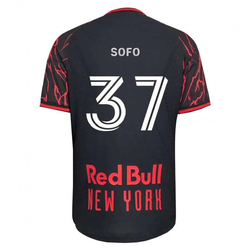 Danxen Women Mohammed Sofo #37 Red Black White Home Jersey 2026/27 T-Shirt