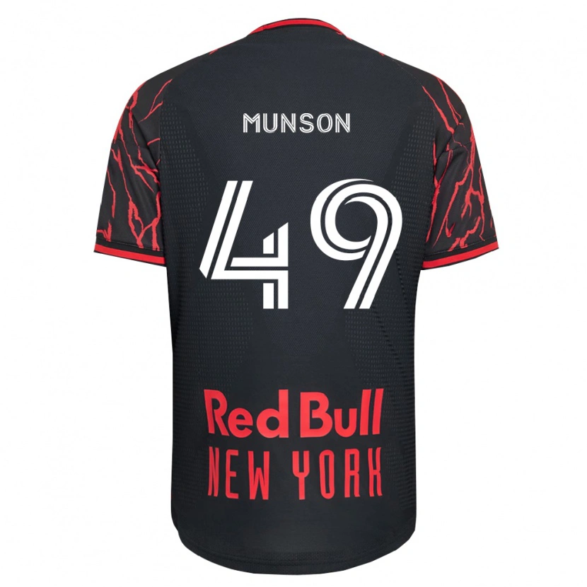 Danxen Women Josh Munson #49 Red Black White Home Jersey 2026/27 T-Shirt
