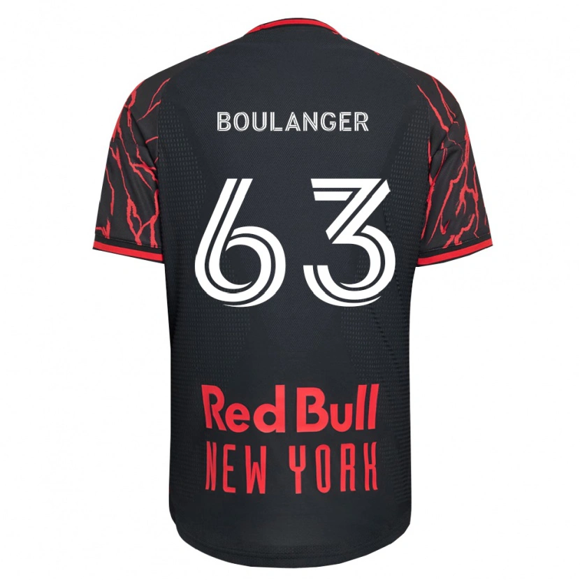 Danxen Women Brady Boulanger #63 Red Black White Home Jersey 2026/27 T-Shirt