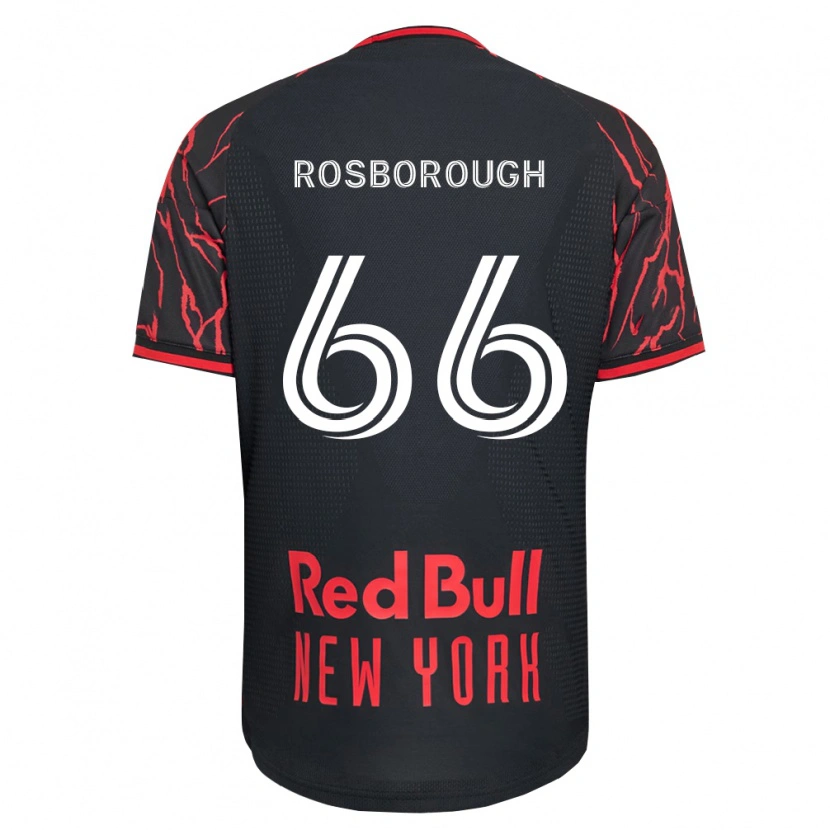 Danxen Women Tanner Rosborough #66 Red Black White Home Jersey 2026/27 T-Shirt