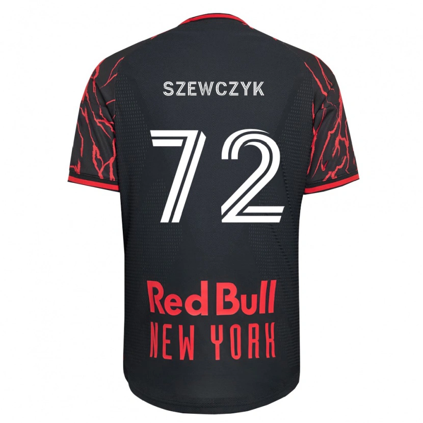 Danxen Women Tobias Szewczyk #72 Red Black White Home Jersey 2026/27 T-Shirt