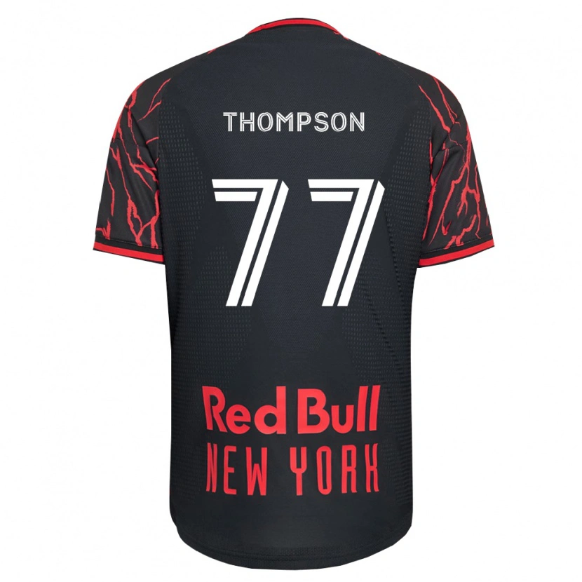 Danxen Women Amos Shapiro-Thompson #77 Red Black White Home Jersey 2026/27 T-Shirt