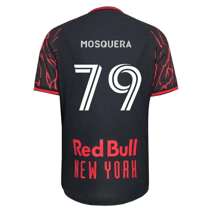 Danxen Women Rafael Mosquera #79 Red Black White Home Jersey 2026/27 T-Shirt