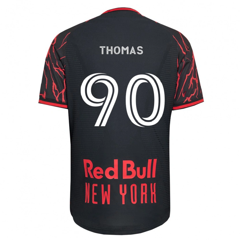 Danxen Women Oladayo Thomas #90 Red Black White Home Jersey 2026/27 T-Shirt