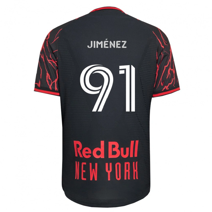 Danxen Women Mijahir Jiménez #91 Red Black White Home Jersey 2026/27 T-Shirt