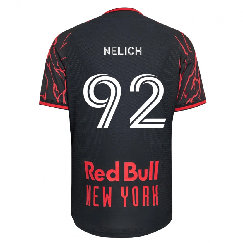 Danxen Women Dennis Nelich #92 Red Black White Home Jersey 2026/27 T-Shirt