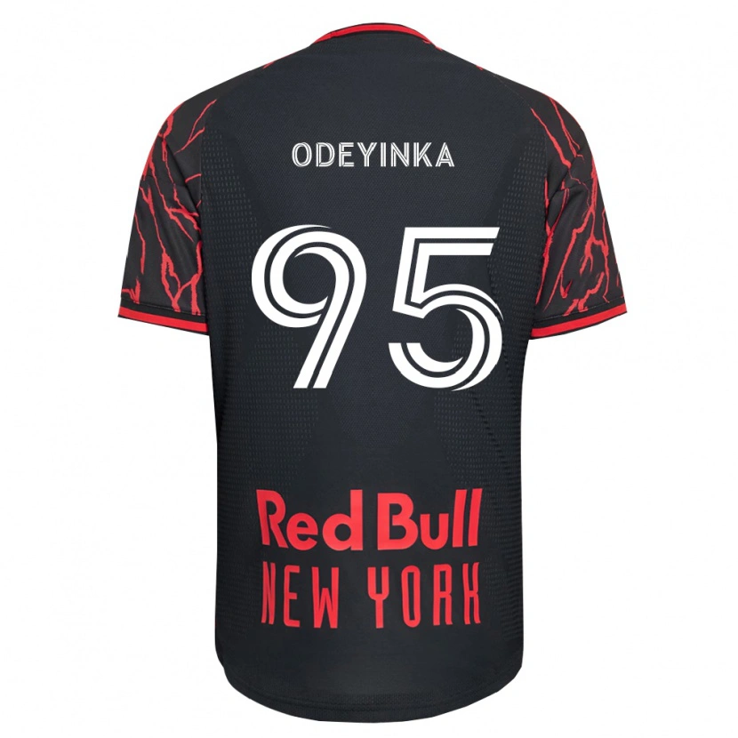Danxen Women Malik Odeyinka #95 Red Black White Home Jersey 2026/27 T-Shirt
