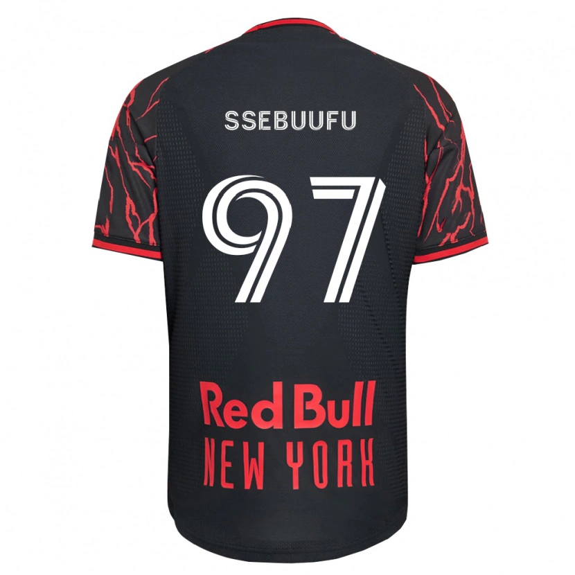 Danxen Women Frank Ssebuufu #97 Red Black White Home Jersey 2026/27 T-Shirt