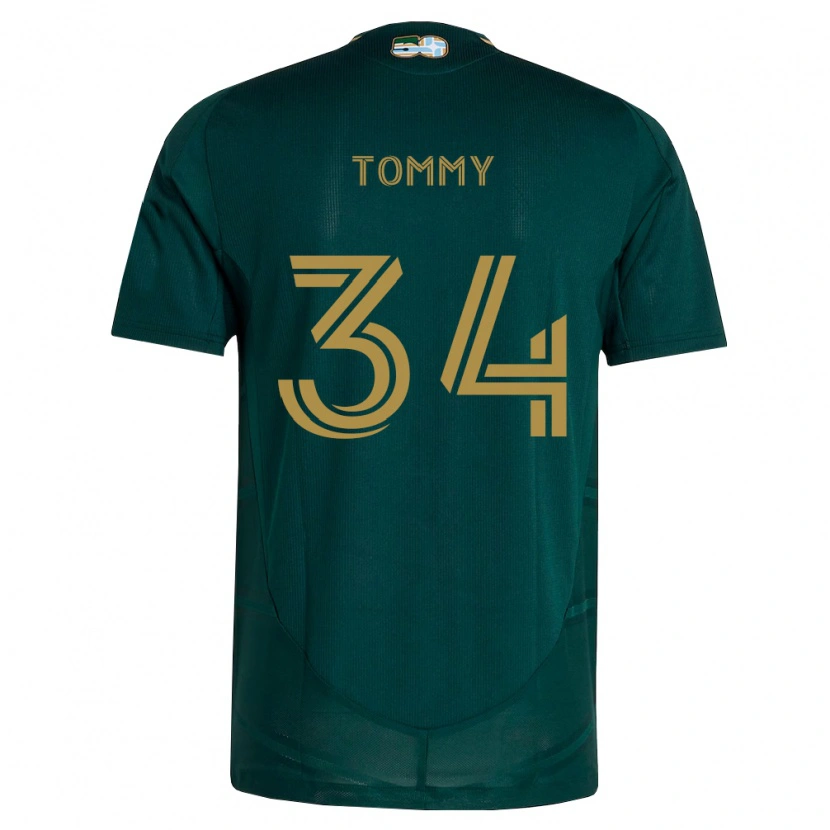 Danxen Women Calem Tommy #34 Dark Green Brown Home Jersey 2026/27 T-Shirt