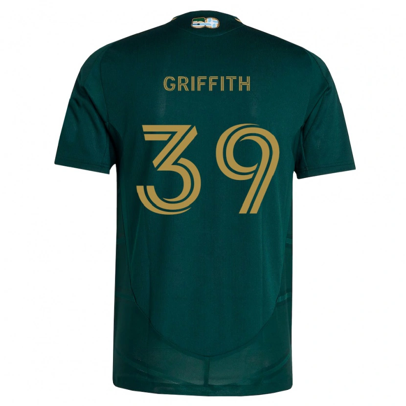 Danxen Women Colin Griffith #39 Dark Green Brown Home Jersey 2026/27 T-Shirt