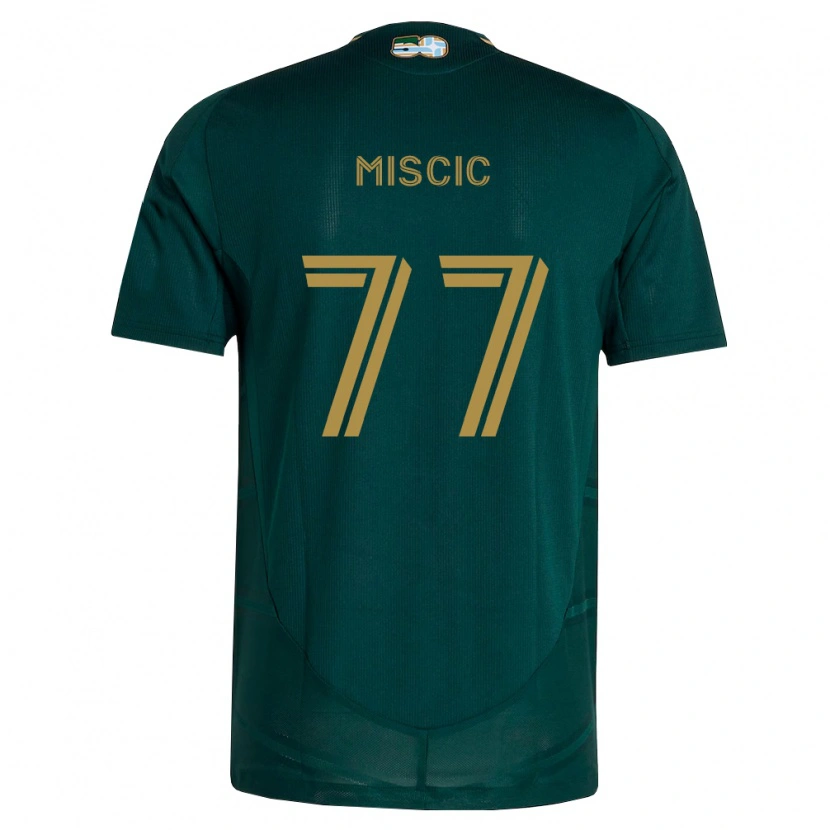 Danxen Women Selmir Miscic #77 Dark Green Brown Home Jersey 2026/27 T-Shirt