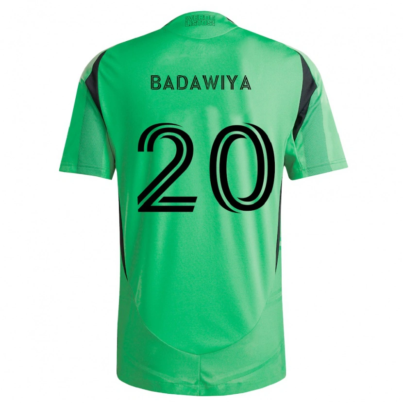 Danxen Women Mo Badawiya #20 Emerald Green Black Home Jersey 2026/27 T-Shirt