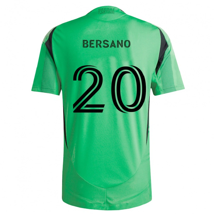 Danxen Women Matt Bersano #20 Emerald Green Black Home Jersey 2026/27 T-Shirt