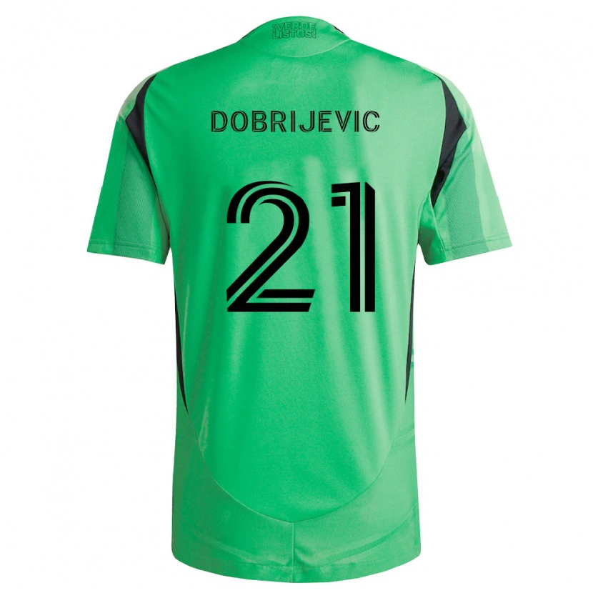 Danxen Women Stefan Dobrijevic #21 Emerald Green Black Home Jersey 2026/27 T-Shirt