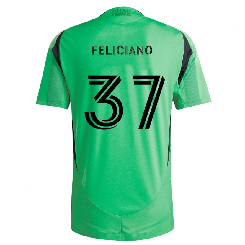 Danxen Women Erick Feliciano #37 Emerald Green Black Home Jersey 2026/27 T-Shirt