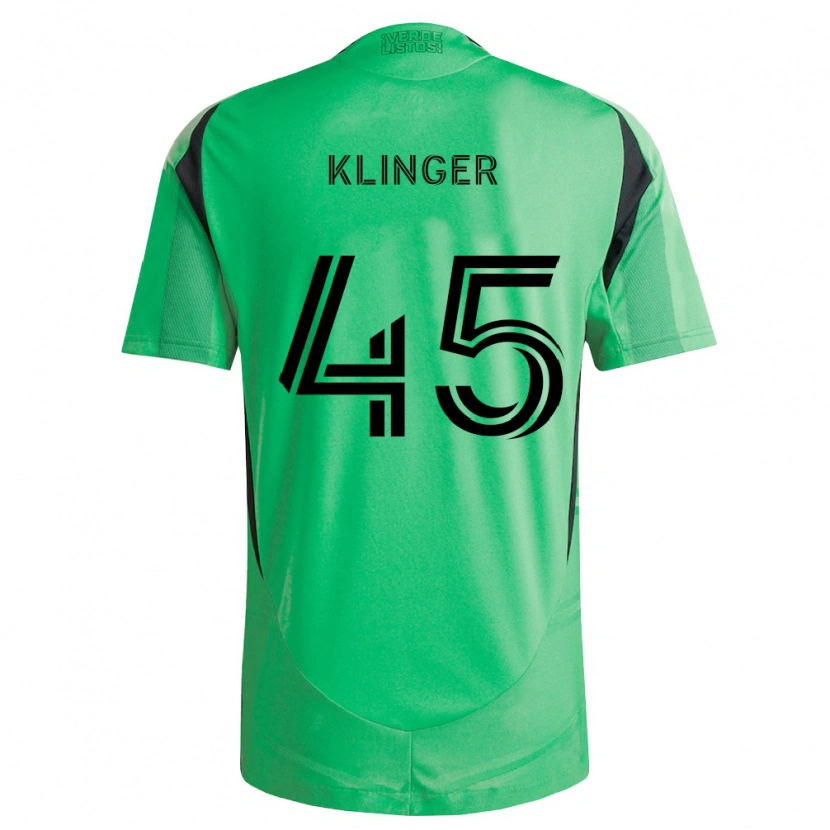 Danxen Women Ryan Klinger #45 Emerald Green Black Home Jersey 2026/27 T-Shirt