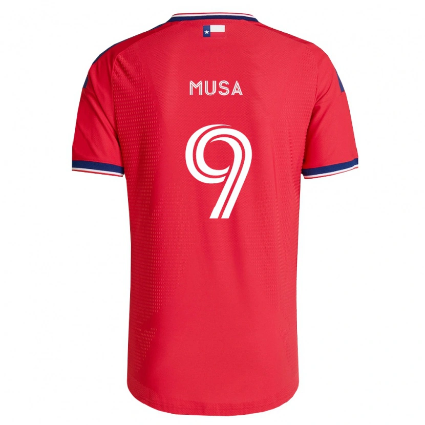 Danxen Women Petar Musa #9 Red Blue White Home Jersey 2026/27 T-Shirt