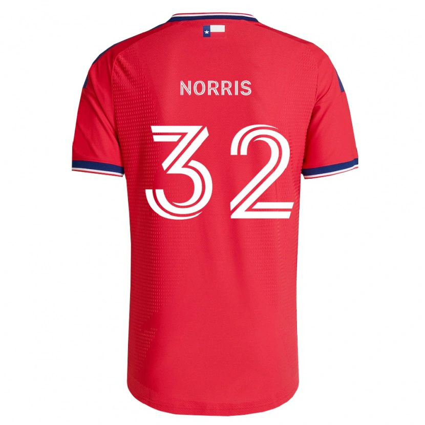 Danxen Women Nolan Norris #32 Red Blue White Home Jersey 2026/27 T-Shirt