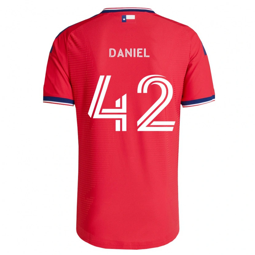 Danxen Women Daniel De Sousa Britto #42 Red Blue White Home Jersey 2026/27 T-Shirt