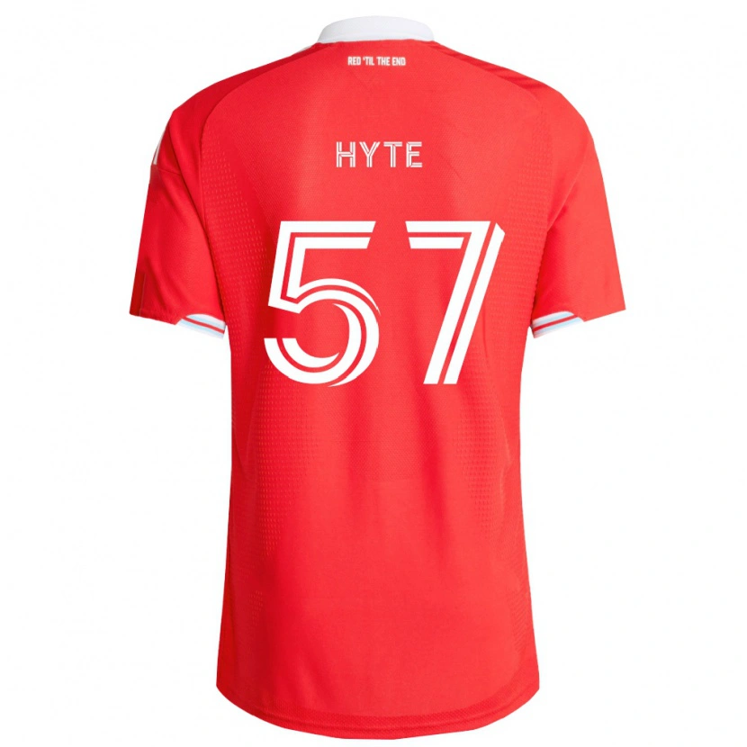 Danxen Women Darris Hyte #57 Red Deep Blue White Home Jersey 2026/27 T-Shirt