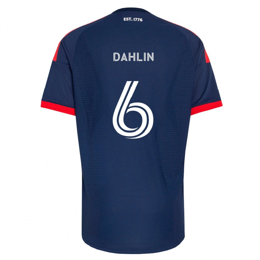 Danxen Women Gabe Dahlin #6 Royal Blue Red White Home Jersey 2026/27 T-Shirt