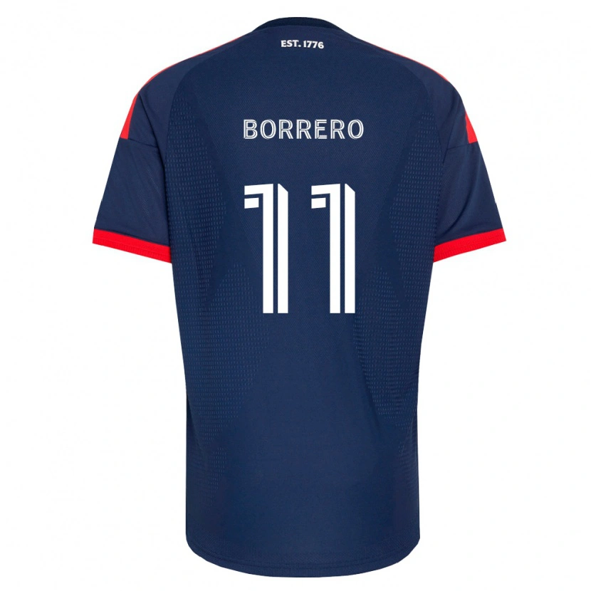 Danxen Women Dylan Borrero #11 Royal Blue Red White Home Jersey 2026/27 T-Shirt