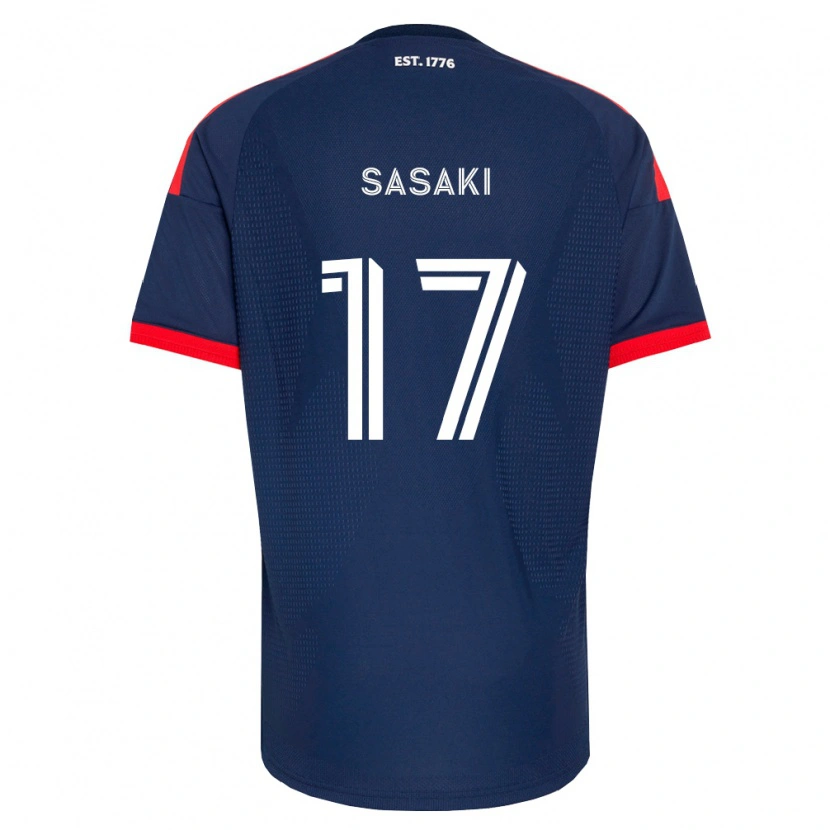 Danxen Women Shuma Sasaki #17 Royal Blue Red White Home Jersey 2026/27 T-Shirt