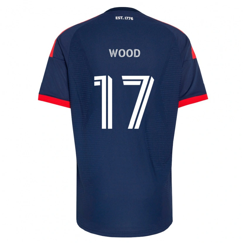 Danxen Women Bobby Wood #17 Royal Blue Red White Home Jersey 2026/27 T-Shirt
