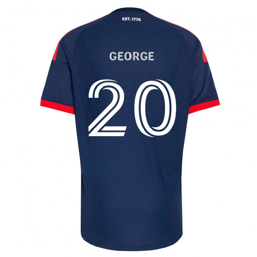 Danxen Women Sharod George #20 Royal Blue Red White Home Jersey 2026/27 T-Shirt