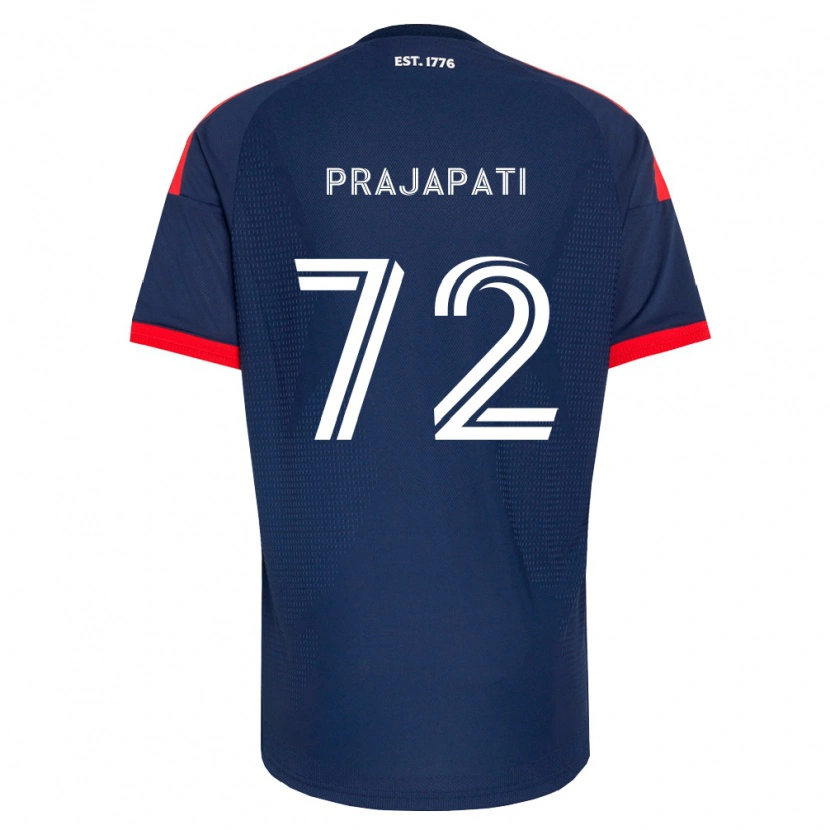 Danxen Women Aarin Prajapati #72 Royal Blue Red White Home Jersey 2026/27 T-Shirt