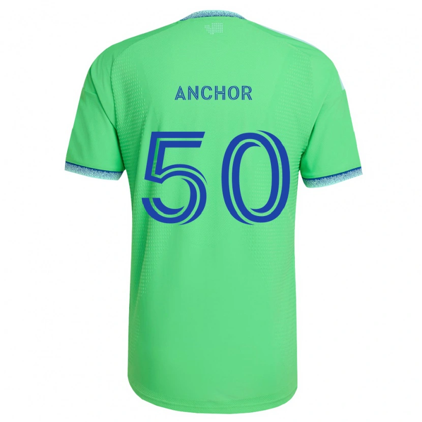 Danxen Women Max Anchor #50 Green Light Blue Home Jersey 2026/27 T-Shirt