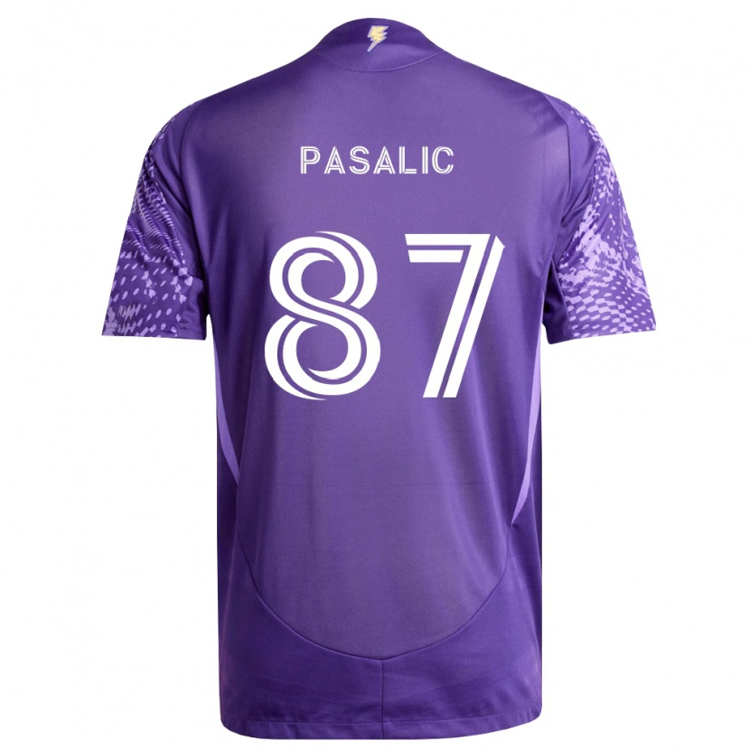 Danxen Women Marco Pašalić #87 Purple White Home Jersey 2026/27 T-Shirt
