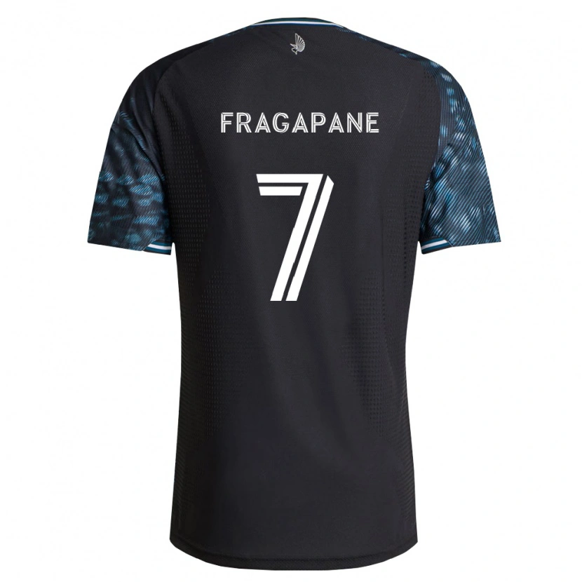 Danxen Women Franco Fragapane #7 Black White Home Jersey 2026/27 T-Shirt