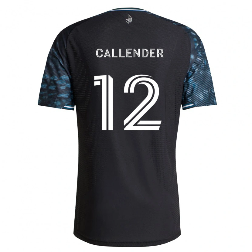 Danxen Women Drake Callender #12 Black White Home Jersey 2026/27 T-Shirt