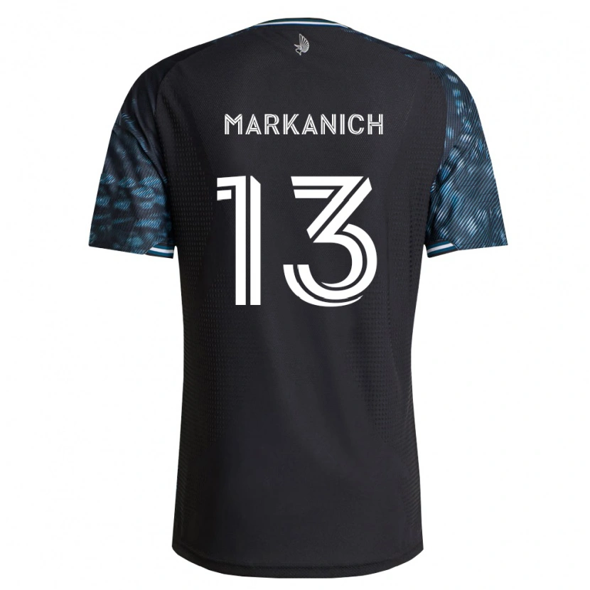 Danxen Women Anthony Markanich Jr. #13 Black White Home Jersey 2026/27 T-Shirt